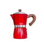Moka Pot Stovetop Espresso Maker 300ML (Red) | Best Price in Bangladesh
