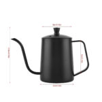 Swan neck kettle heating on stove in Bangladesh kitchen