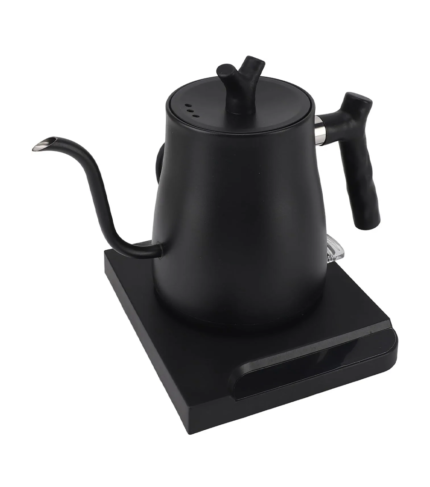 Black electric kettle for coffee and tea in Bangladesh