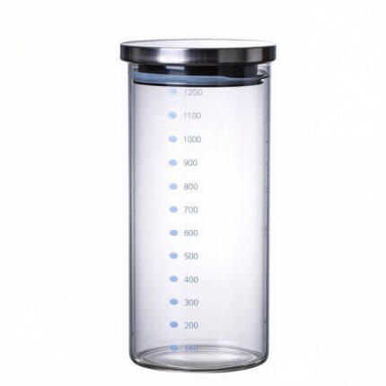Airtight glass coffee bean canister 1000ml in Bangladesh